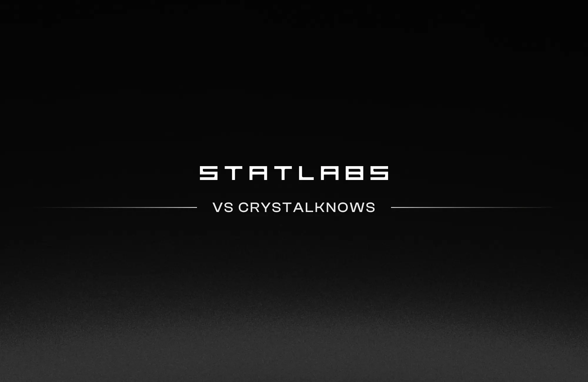 Statlabs vs Crystal
